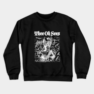 thee oh sees carrion crawler Crewneck Sweatshirt